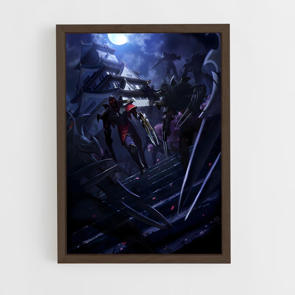 Poster Zed lol Legends – affiche League Of Legends (vue 5)